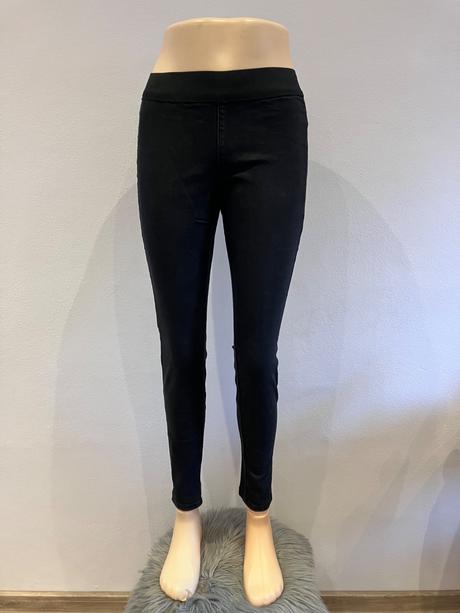 Dámske čierne rifľové legíny (38), f&f,m