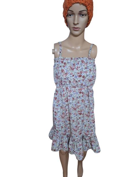 Dámske šaty s gumou v páse, m