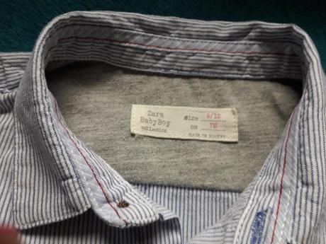 Košielka pásiková zn. zara -  č. 78, zara,74