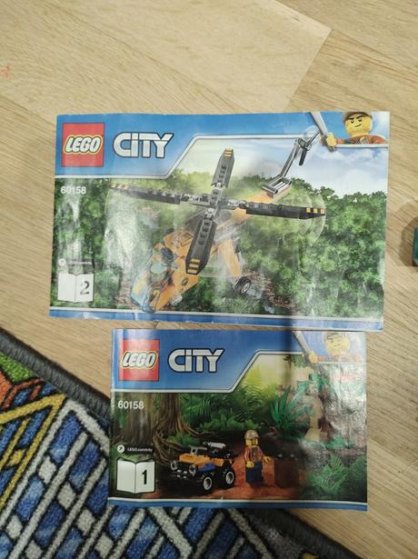 Lego city džungľa - helikoptéra, 