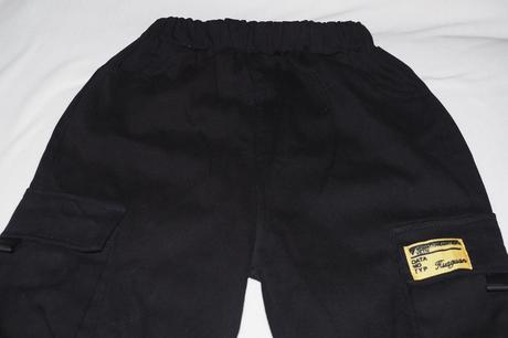 Kapsáčové čierne nohavice, 134