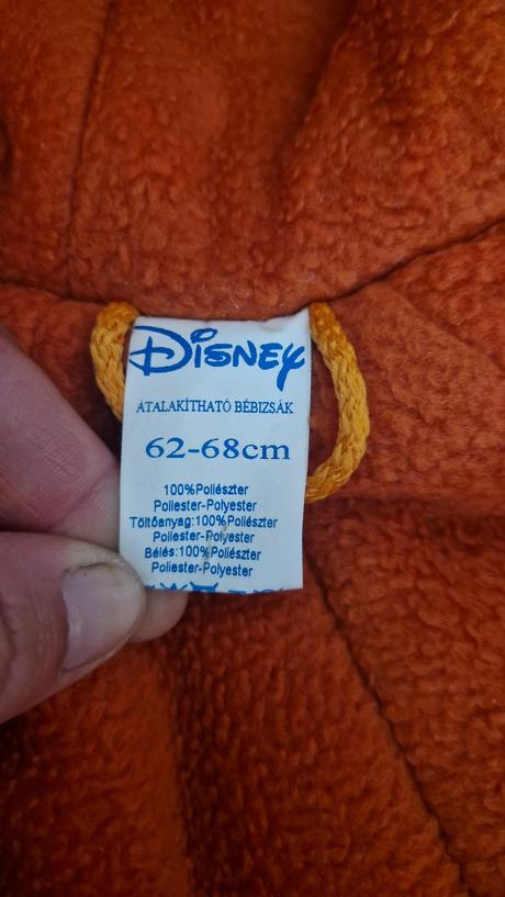 Hrubý zimný overal 3-6m, disney,68