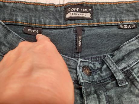 Pánske rifle cropp veľ. m - w30/l32, m