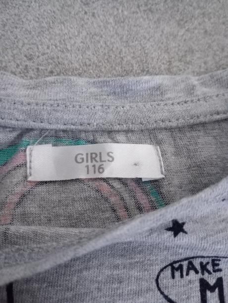 Dievčenské tričko s jednorožcami 116, pepco,116