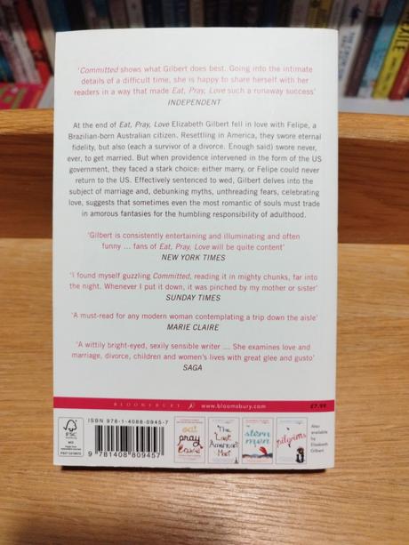 Elizabeth gilbert - committed v, 