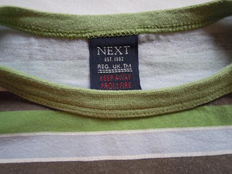 2 x bavlnená mikina na 4 až 5 rokov, next,110