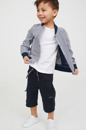 Bavlnené kraťase, h&m,116