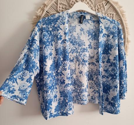 Tenký krátky kardigan, h&m,xs