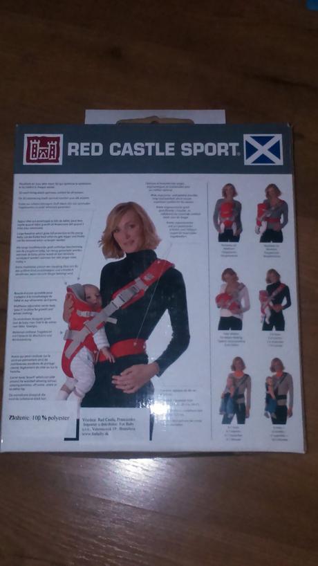 Nosič pre bábätká a deti, red castle