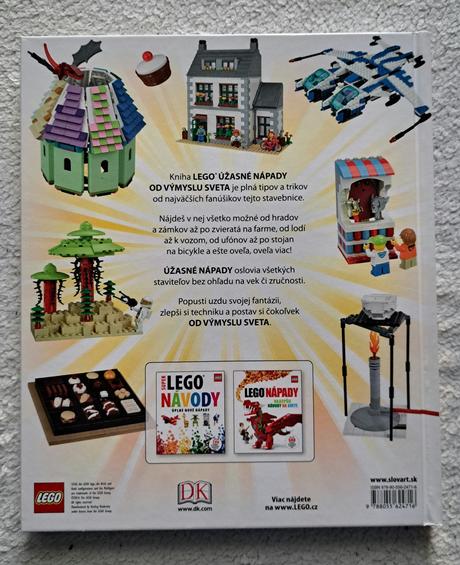 Lego kniha "úžasné nápady", 