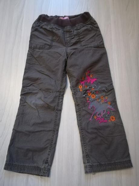 Zateplené nohavice, 116