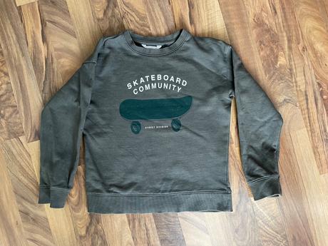 Skejterská mikina, mango,128