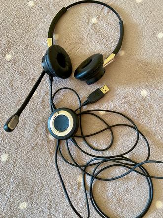 Drôtové slúchadlá s mikrofónom zn.jabra,