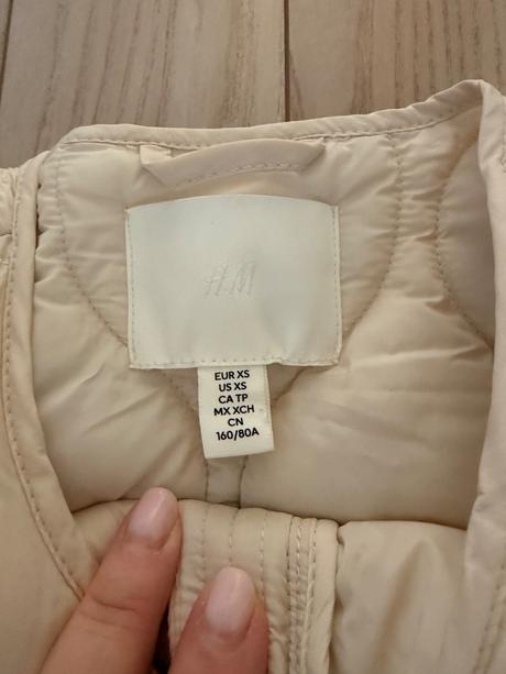 Prešívaná bunda, h&m,xs