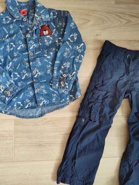 Košeľa a nohavice 110, lupilu,110