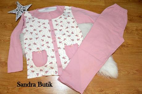 Dámske bavlnené pyžamo alebo domáci úbor, l - xxxl