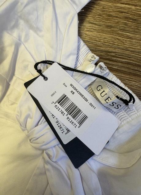Guess biele letné šaty, guess,xs