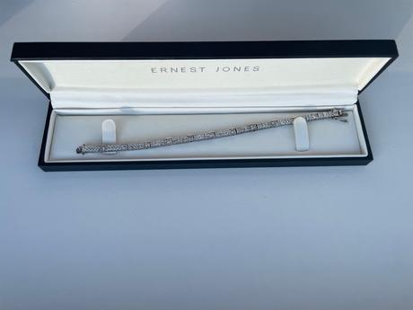 Náramok luxusný striebro, 