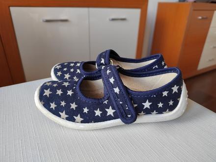 Baleríny - tmavomodré s hviezdičkami v.28, 28