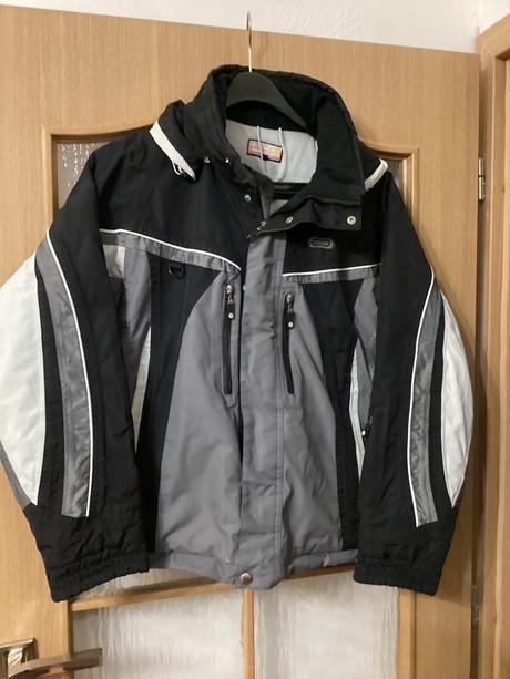 Zimná lyžiarska bunda s kapucňou, brugi,xl