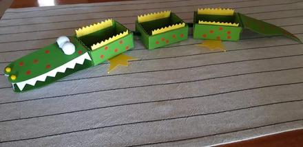 Krokodíl na detský stôl, 