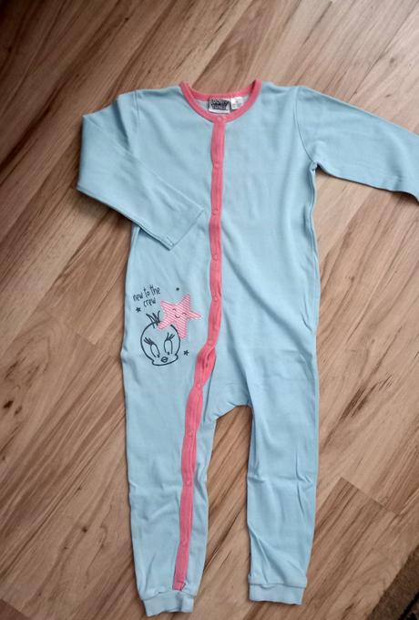 Overal,dupačky, pyžamo tweety, disney,92