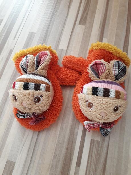 Detské rukavice zajko, 92