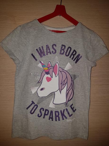 Tričko jednorožec emoji, f&f,110