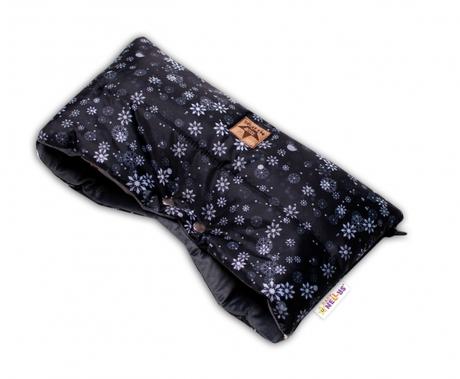 Rukávnik ku kočíku style, vločky, 