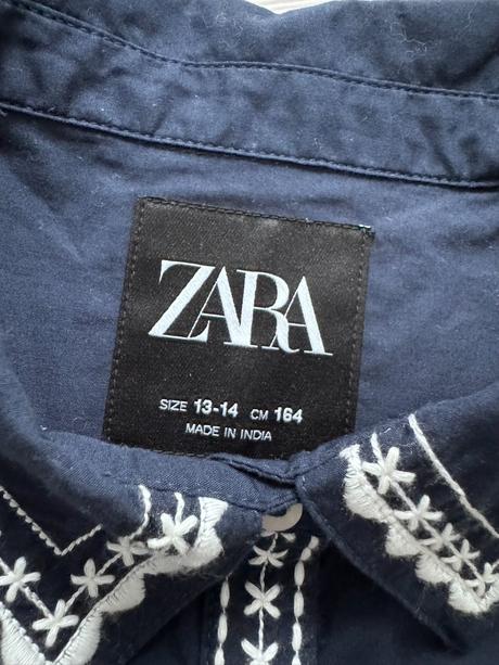 Zara - vyšívaná blúzka, zara,164