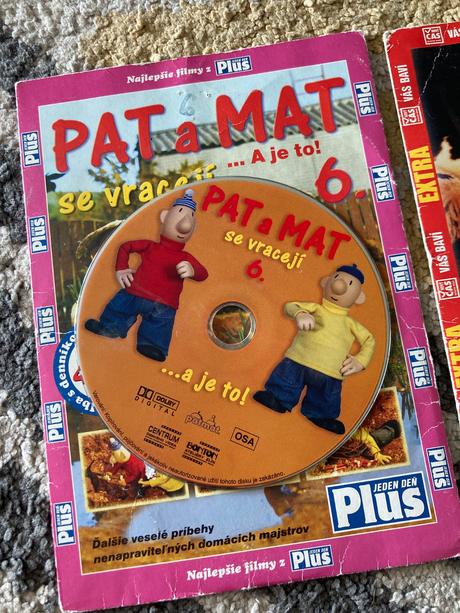 Dvd rozprávkové 4ks, 