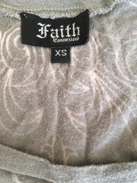 Faith bavlnené tričko, xs, xs