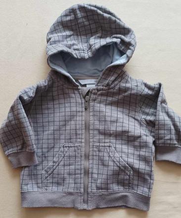 Karovaná mikina, h&m,62