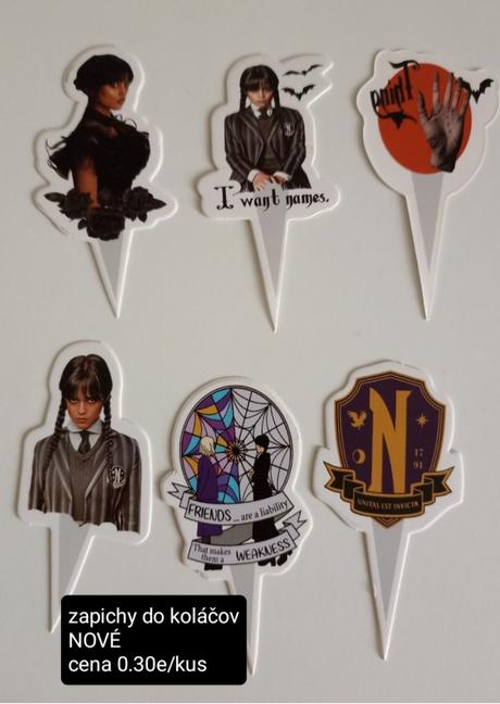 Párty dekorácie wednesday/adams family, 