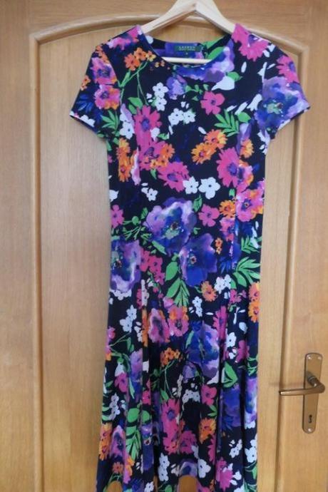 Ralph lauren original zostihlujuce krasne saty s/m, ralph lauren,s