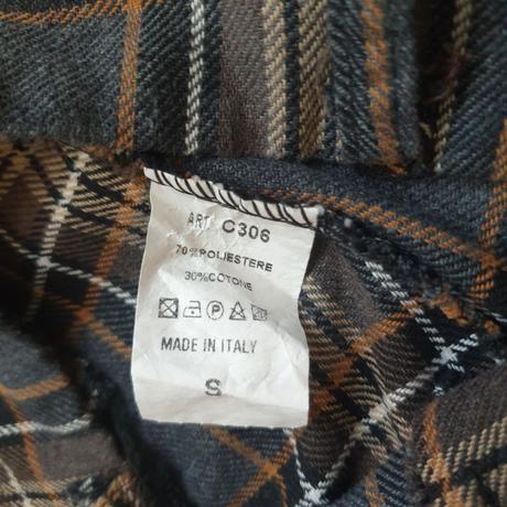 Nohavice flanelové, s