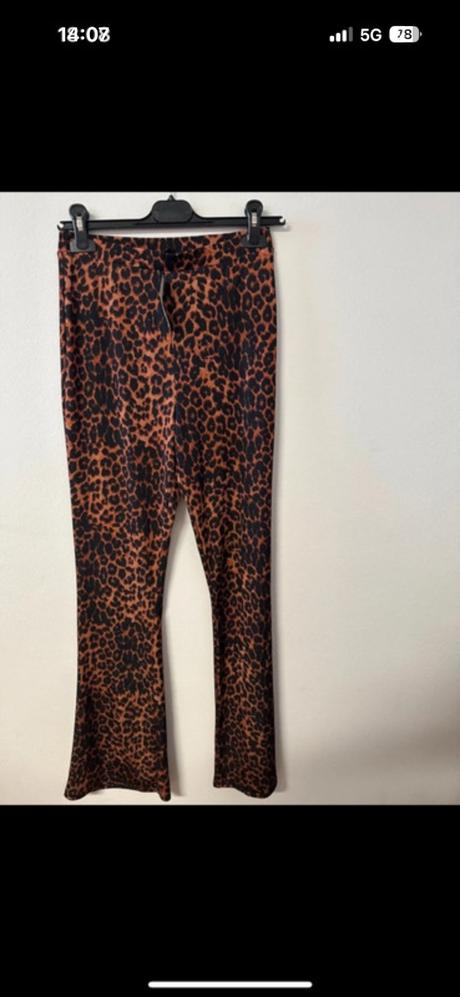 Široké leopardie legíny, river island,s