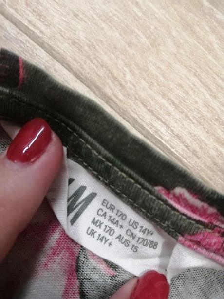 Tričko, h&m,170