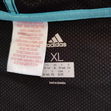 Krásna futbalová vetrovka adidas messi - top stav, adidas,176