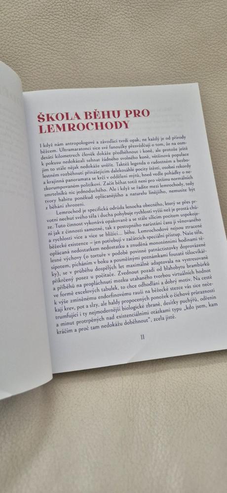 Kniha z lehu k běhu,