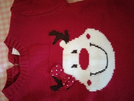 Vianočný sveter, baby club,92