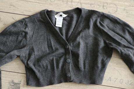 Bolerkový svetrík, h&m,122