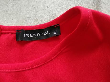Červené šaty trendyol, v40, 40
