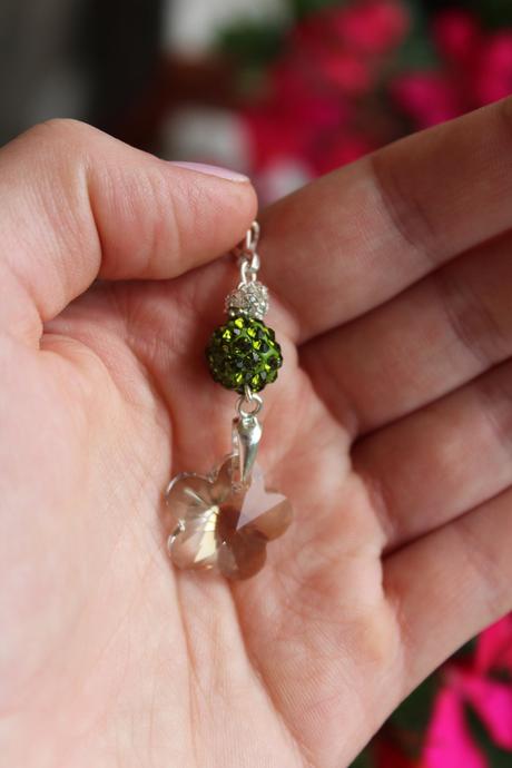 Handmade swarowski prívesok, 