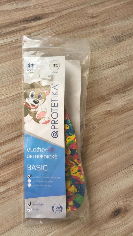 Ortopedické vložky do topánok, 32