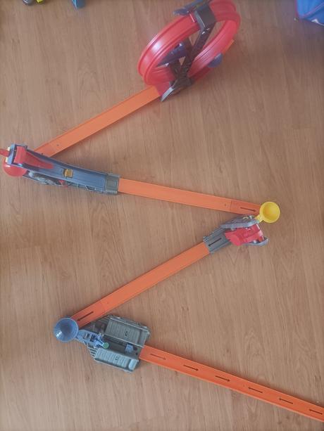 Hot wheels jumbo stunt combo, 