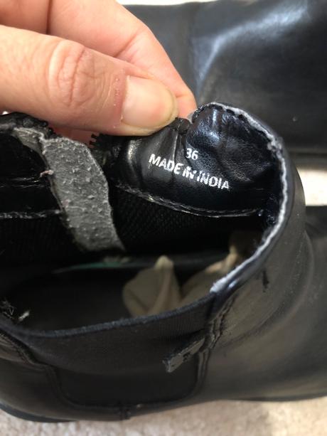 Kožene kotnikove čižmy, baťa,36