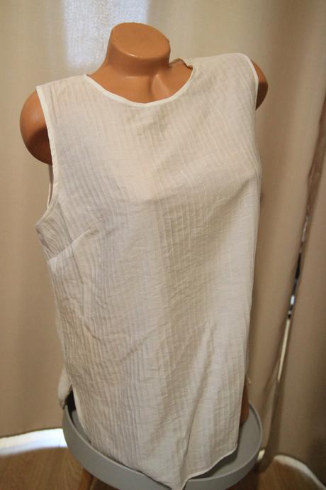 Ľahký biely top, l, l