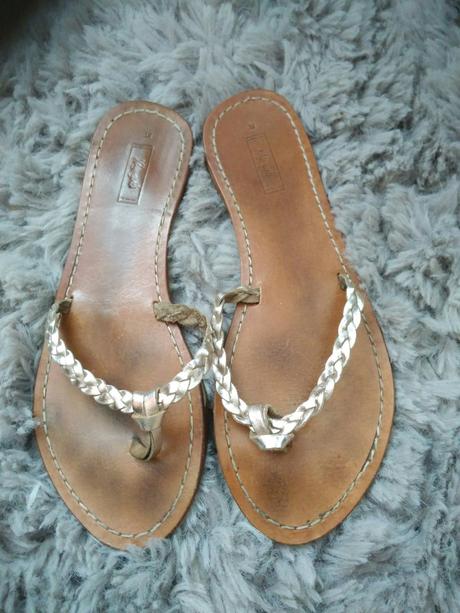 Letne kozene zabky, slapky, 38