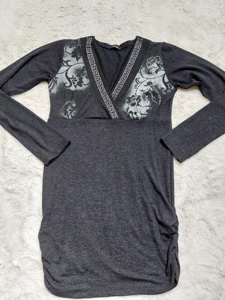 Predĺžené tričko, s